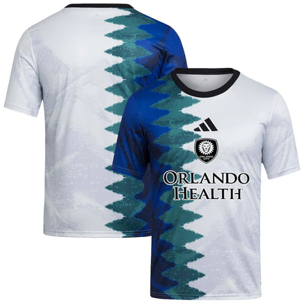 Orlando City SC Youth 2025 Gaming AEROREADY Pre-Match Top - White