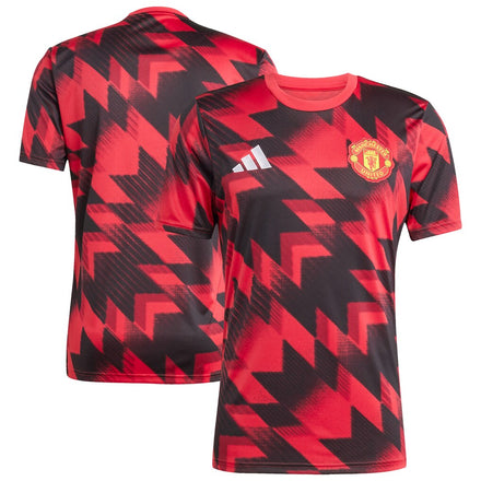 Manchester United 2025/26 AEROREADY Pre-Match Top - Red