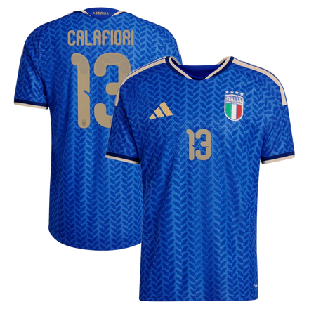 Riccardo Calafiori Italy National Team 2026 Home - Blue