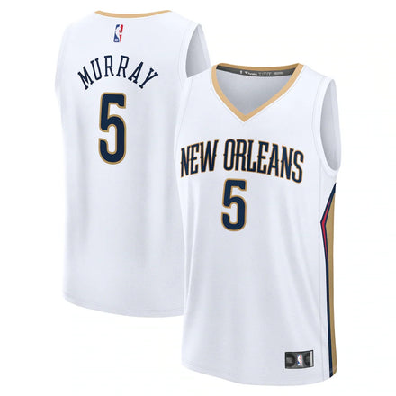 Dejounte Murray New Orleans Pelicans Fanatics Fast Break Player Jersey - Association Edition - White