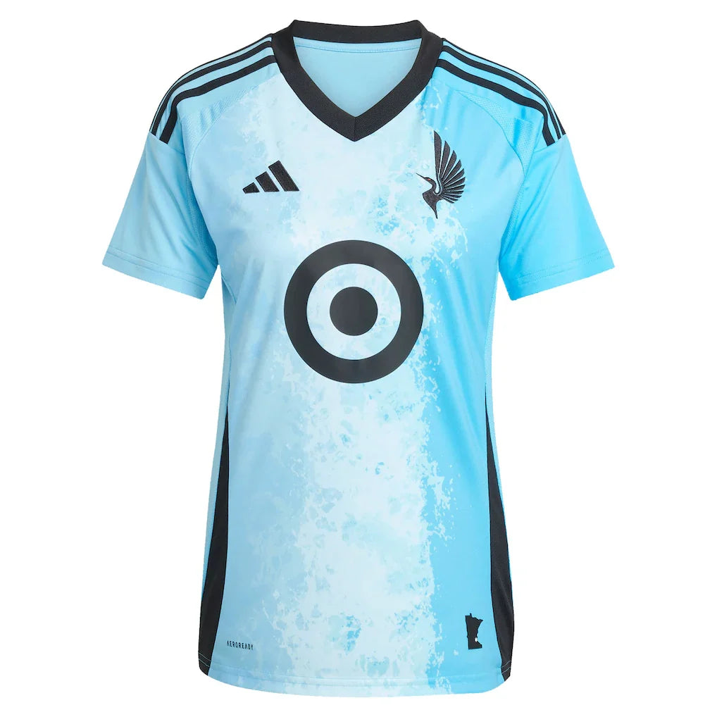 Minnesota United FC adidas Women's 2025 CONVERGENCE Replica Jersey - Blue