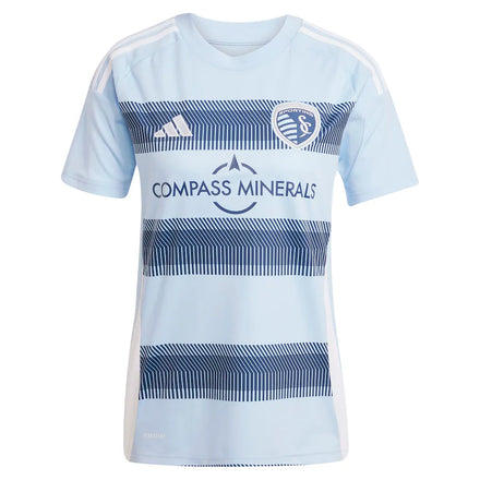 Jake Davis Sporting Kansas City adidas Women's 2025 One KC Replica Player Jersey - Light Blue