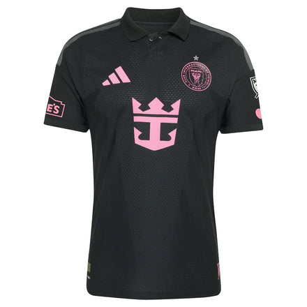 Sergio Reguilón Inter Miami CF adidas 2026 Presagio On-Field Authentic Patch Jersey - Black