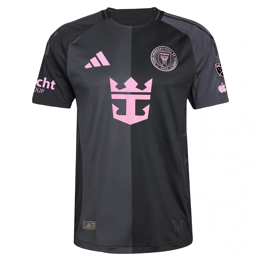 Lionel Messi Inter Miami CF adidas 2025 The Fortitude Kit Authentic Player Jersey - Black