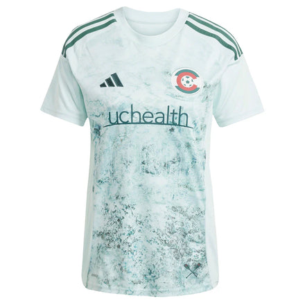 Rafael Navarro Colorado Rapids adidas Women's 2025 Headwaters Replica Player Jersey - Green
