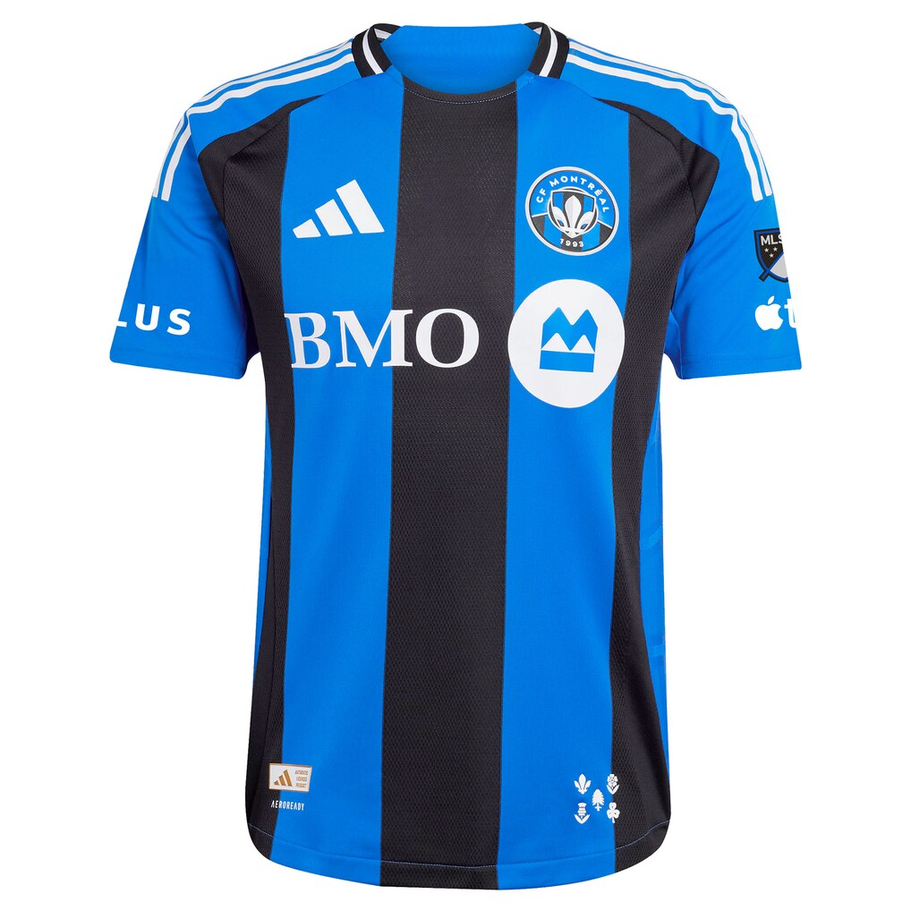 CF Montreal adidas 2025 Montréal Original On-Field Authentic Patch Custom Jersey - Blue
