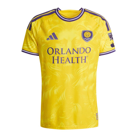 Marco Pašalić Orlando City SC adidas 2026 Sunken Treasure Kit On-Field Authentic Patch Jersey - Yellow