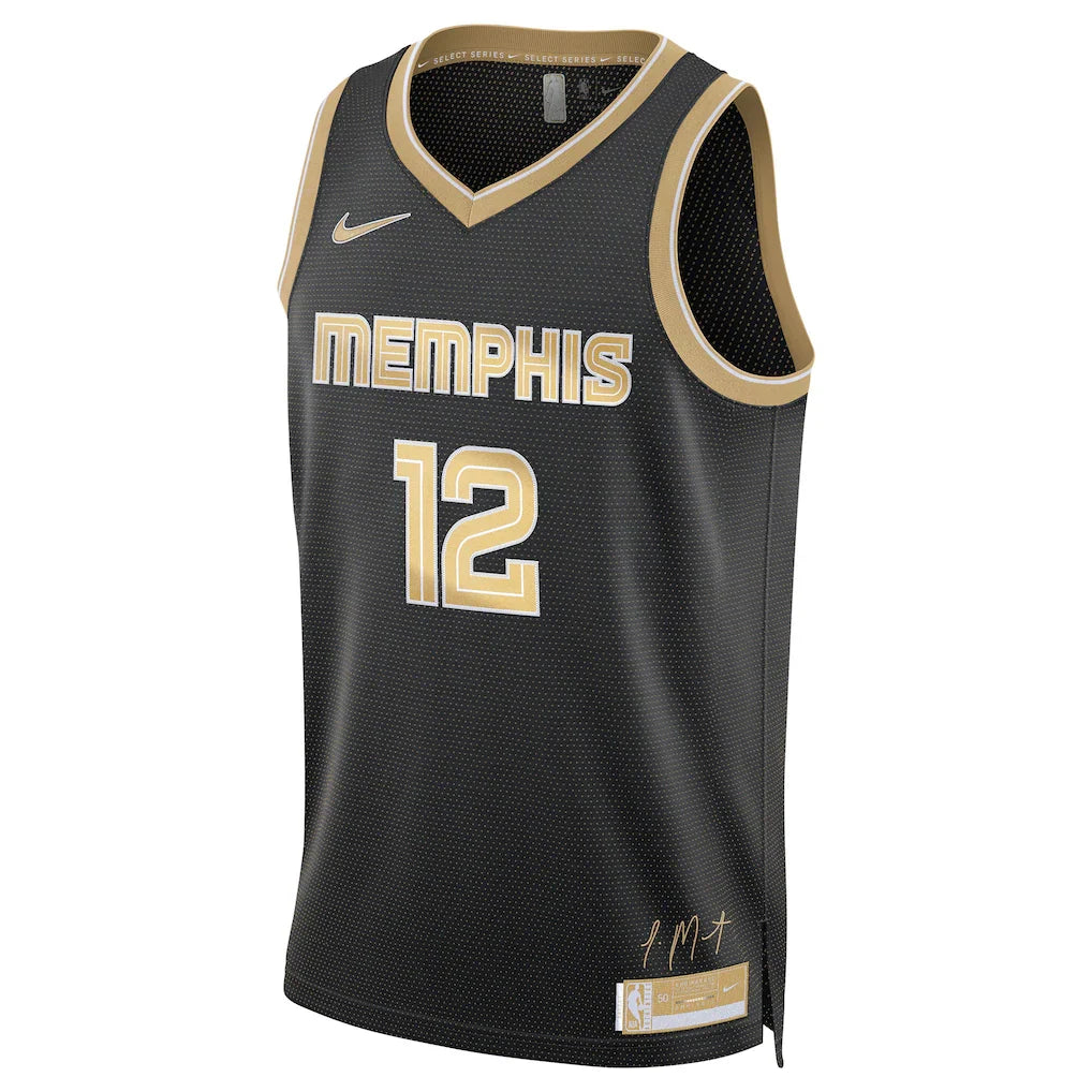Ja Morant Memphis Grizzlies Nike Unisex  Select Series Swingman Jersey – Black