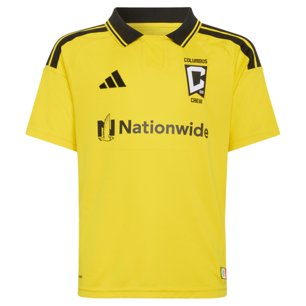 Maximilian Arfsten Columbus Crew adidas Youth 2026 The Crafted for Excellence Kit Replica Jersey - Yellow