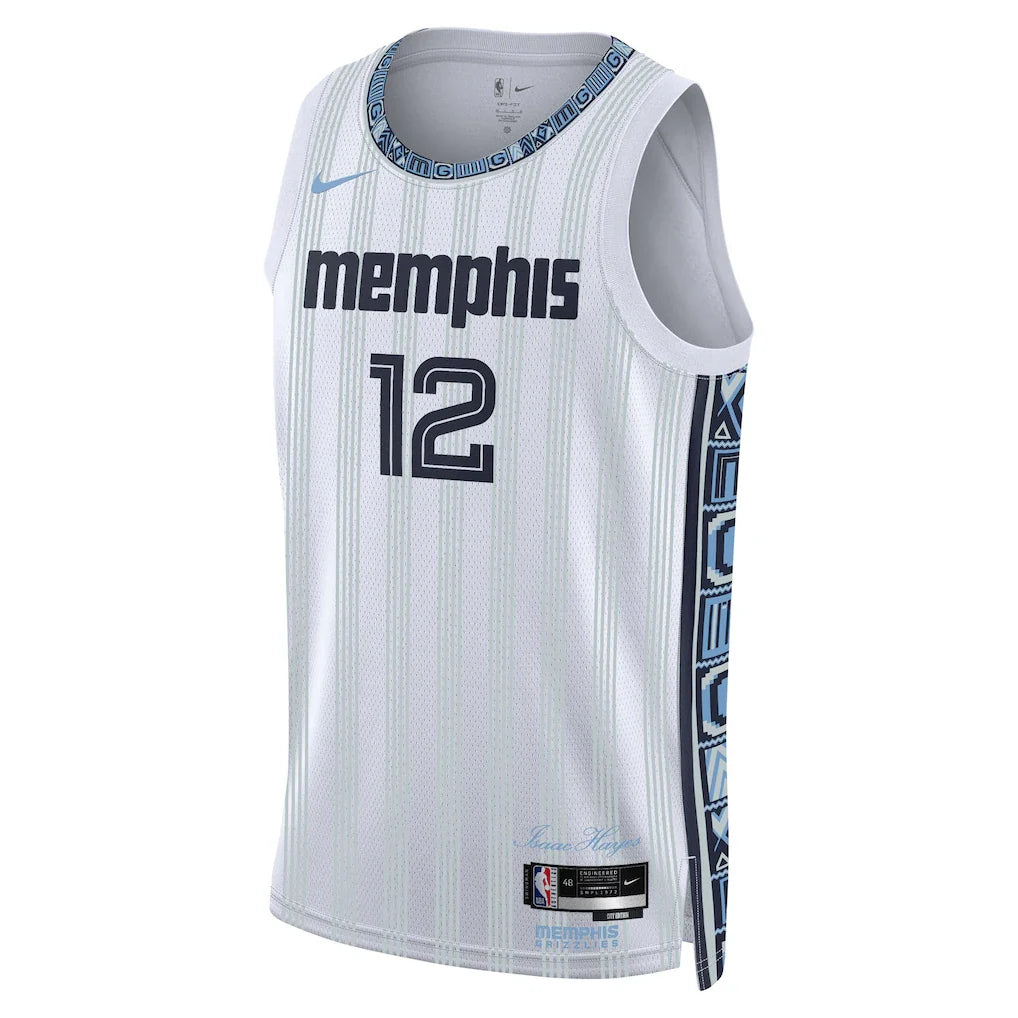 Ja Morant Memphis Grizzlies Nike Unisex 2025/26 Swingman Jersey - White - City Edition