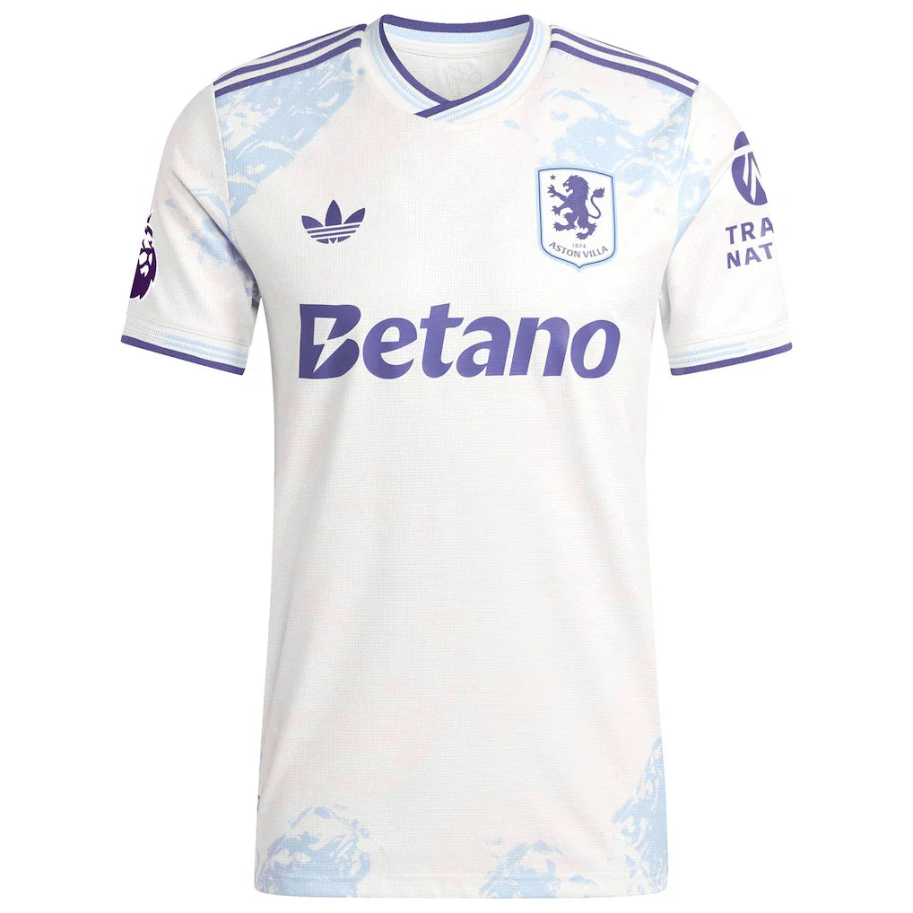 Tyrone Mings Aston Villa adidas 2025/26 Third Authentic Player Jersey - White