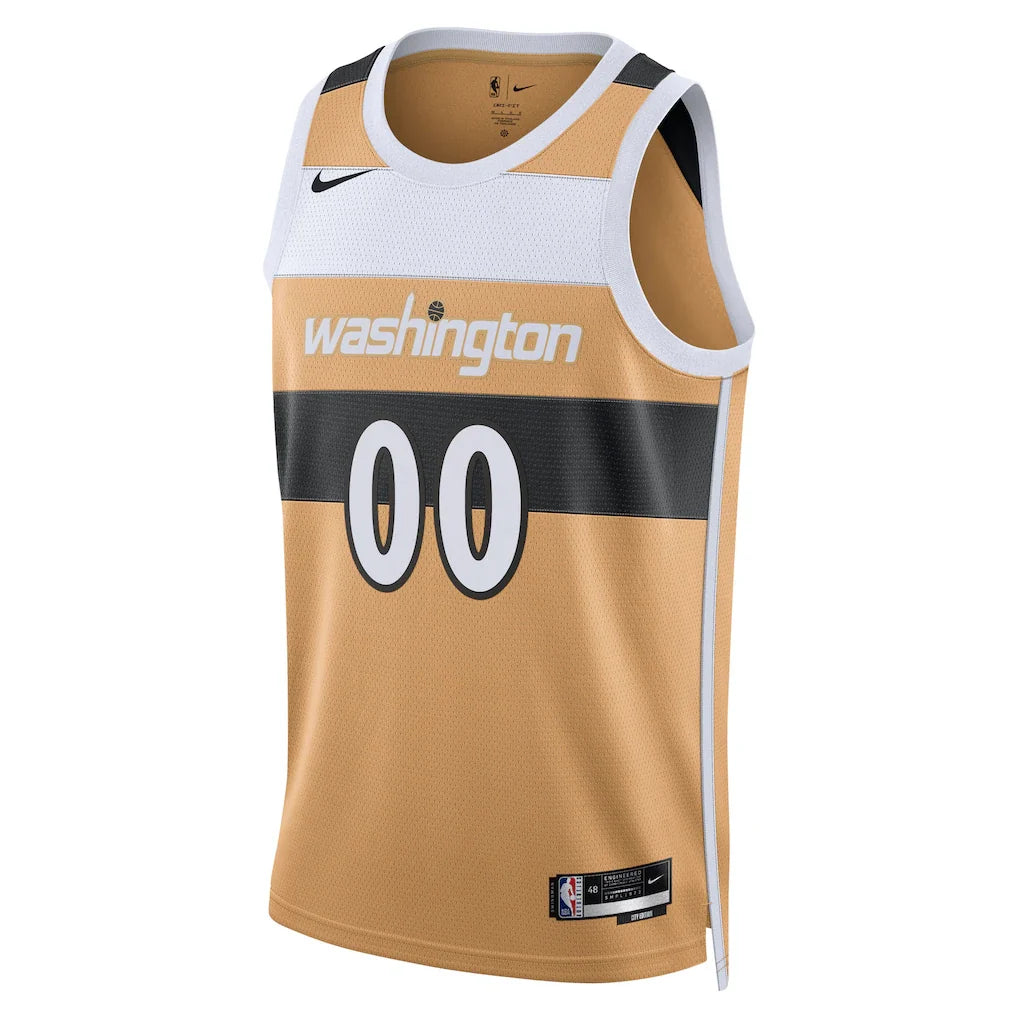 Washington Wizards Nike Unisex 2025/26 City Edition Swingman Custom Jersey - Gold