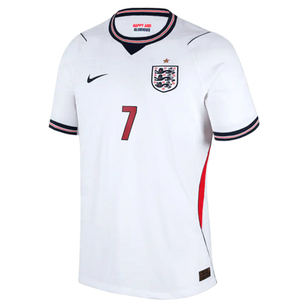 Bukayo Saka England National Team Nike 2026 Home Match Authentic Jersey - White