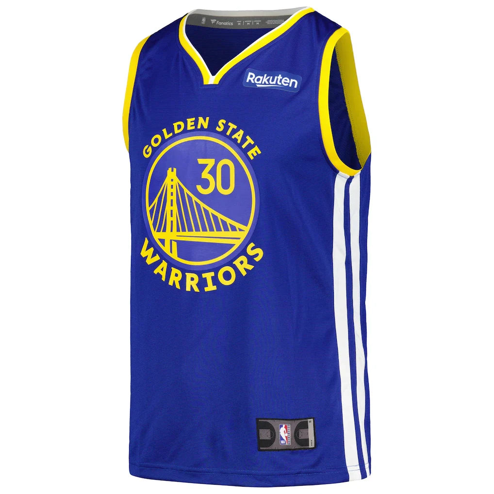 Stephen Curry Golden State Warriors Fanatics Fast Break Player Badge Jersey - Royal