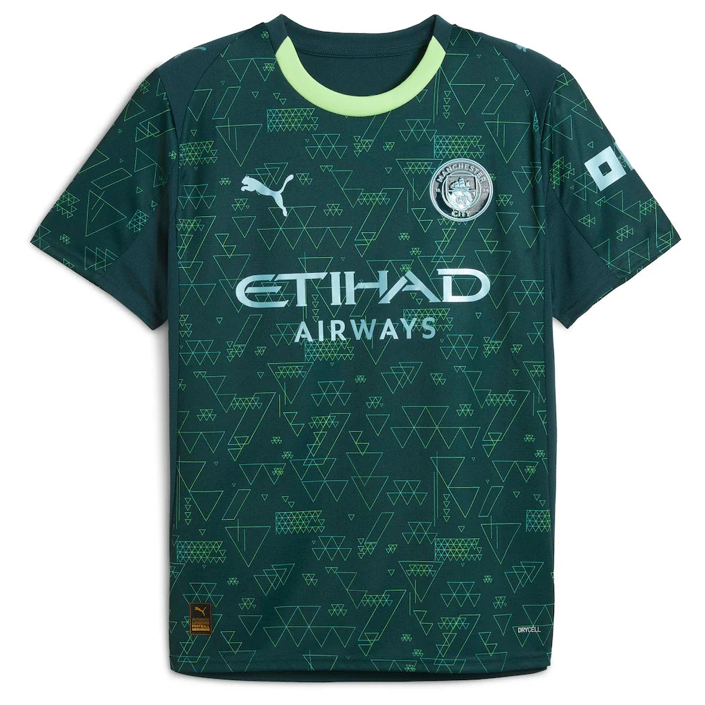 Erling Haaland Manchester City Puma x EA SPORTS FC 2025/26 Fourth Jersey - Green