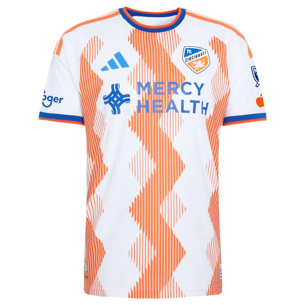 FC Cincinnati adidas 2026 The Seven Hills Kit On-Field Authentic Patch Custom Jersey - White
