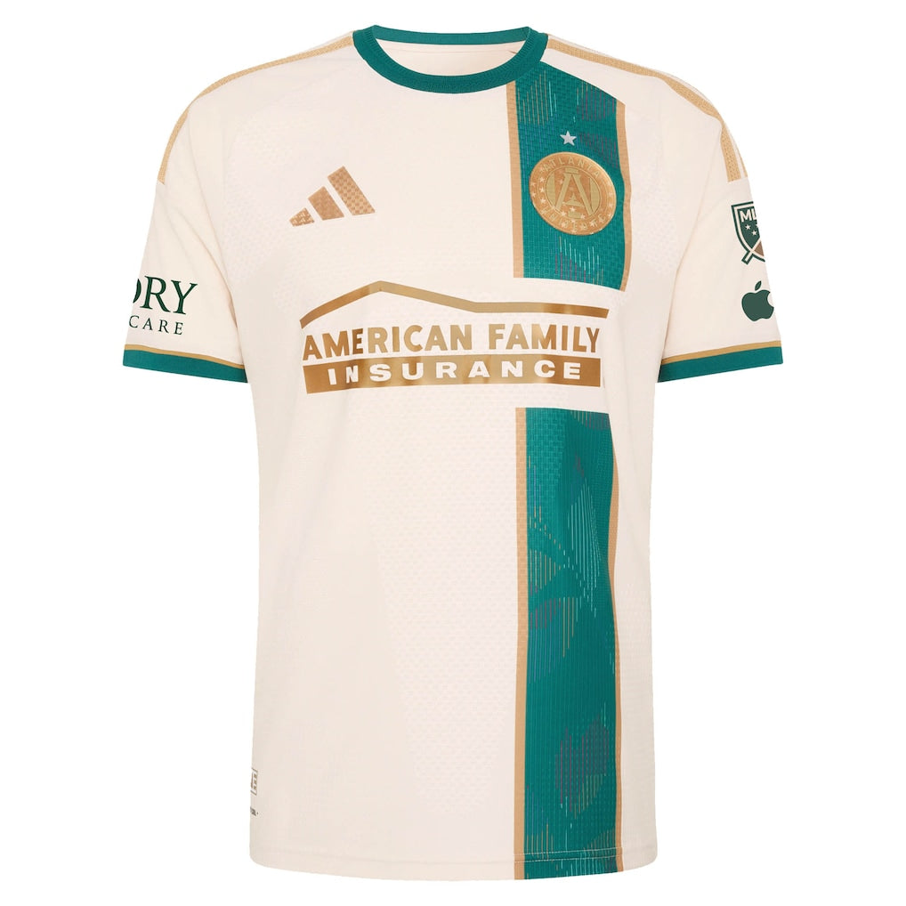 Aleksei Miranchuk Atlanta United FC adidas 2026 Spirit of '96 On-Field Authentic Patch Jersey - Tan