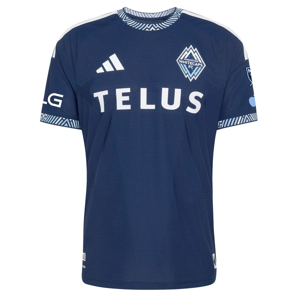Vancouver Whitecaps FC adidas 2026 The Coastal On-Field Authentic Patch Custom Jersey - Blue