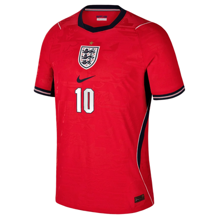 Jude Bellingham England National Team Nike 2026 Away Match Authentic Jersey - Red