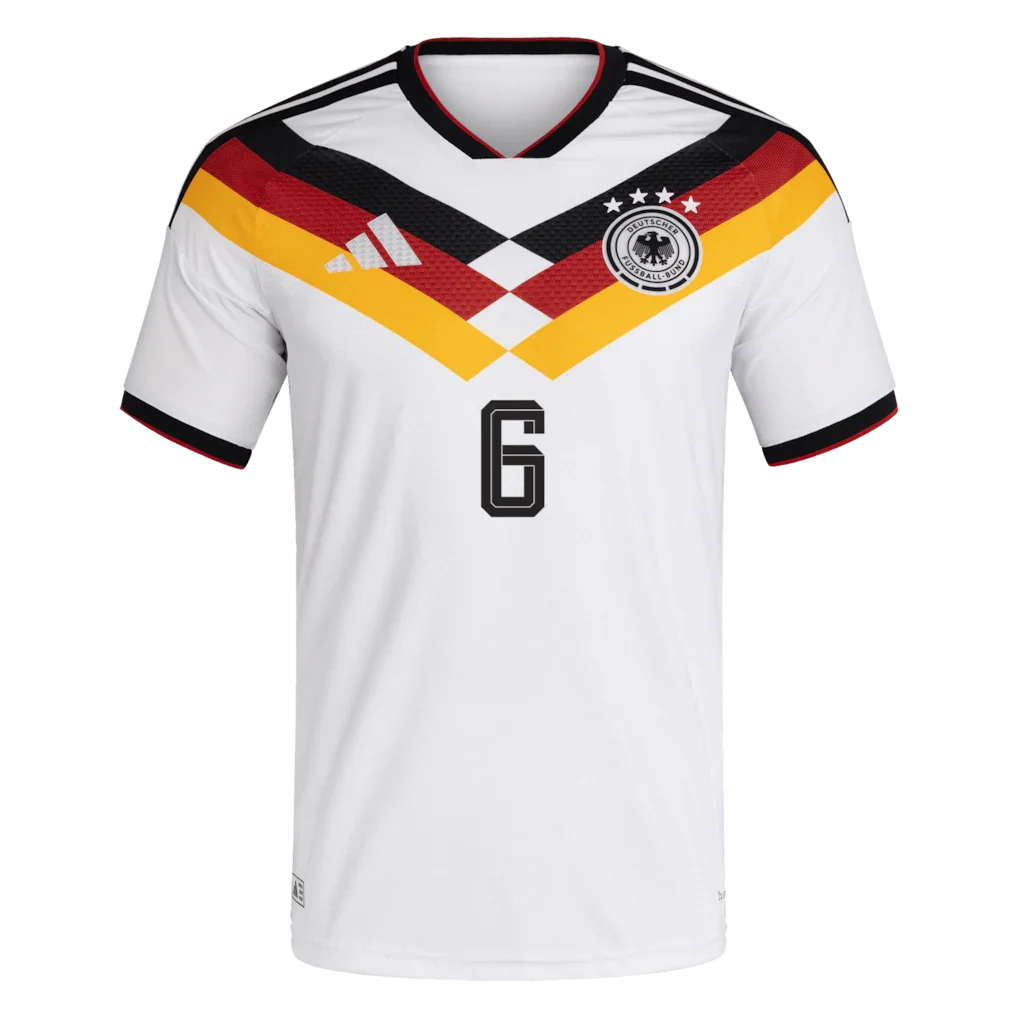 Joshua Kimmich Germany National Team adidas 2026 Home Authentic Jersey - White