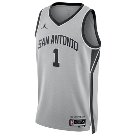 Victor Wembanyama San Antonio Spurs Jordan Brand Unisex  Swingman Jersey - Statement Edition - Silver