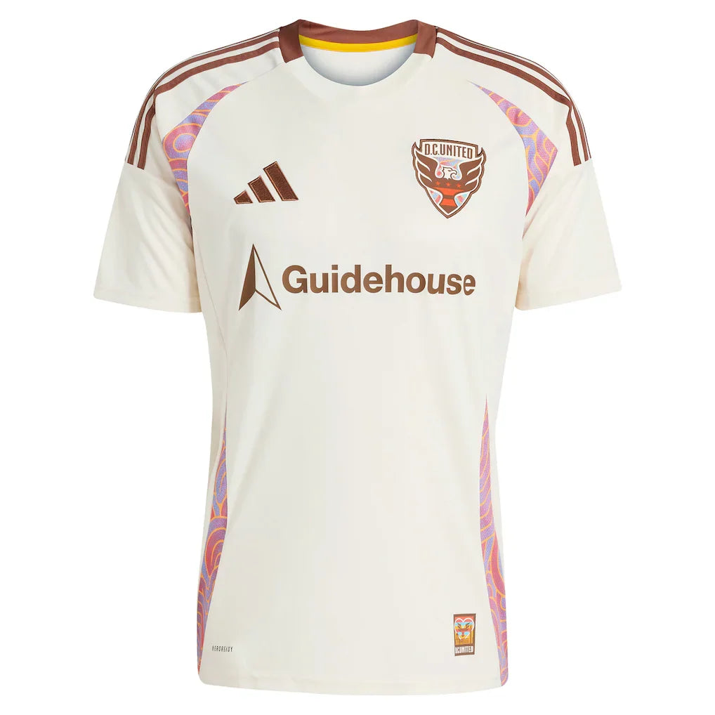 David Schnegg D.C. United adidas 2025 The Soul Kit Replica Player Jersey - Natural