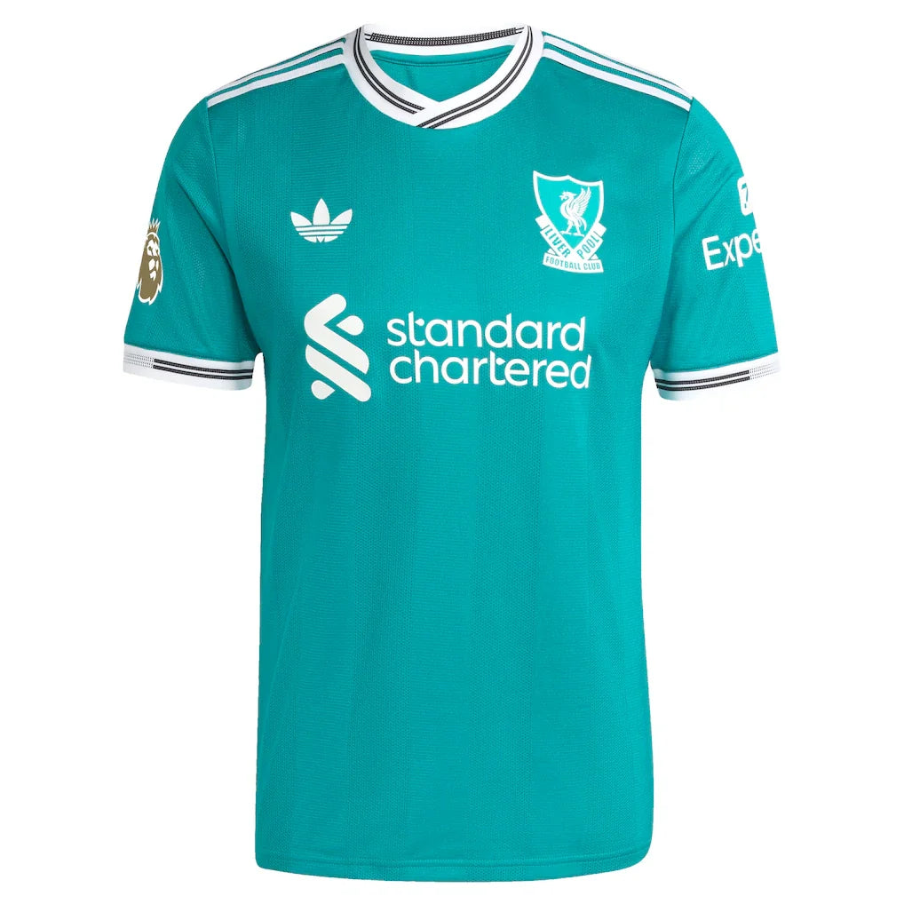 Virgil van Dijk Liverpool adidas 2025/26 Third Authentic Player Jersey - Green