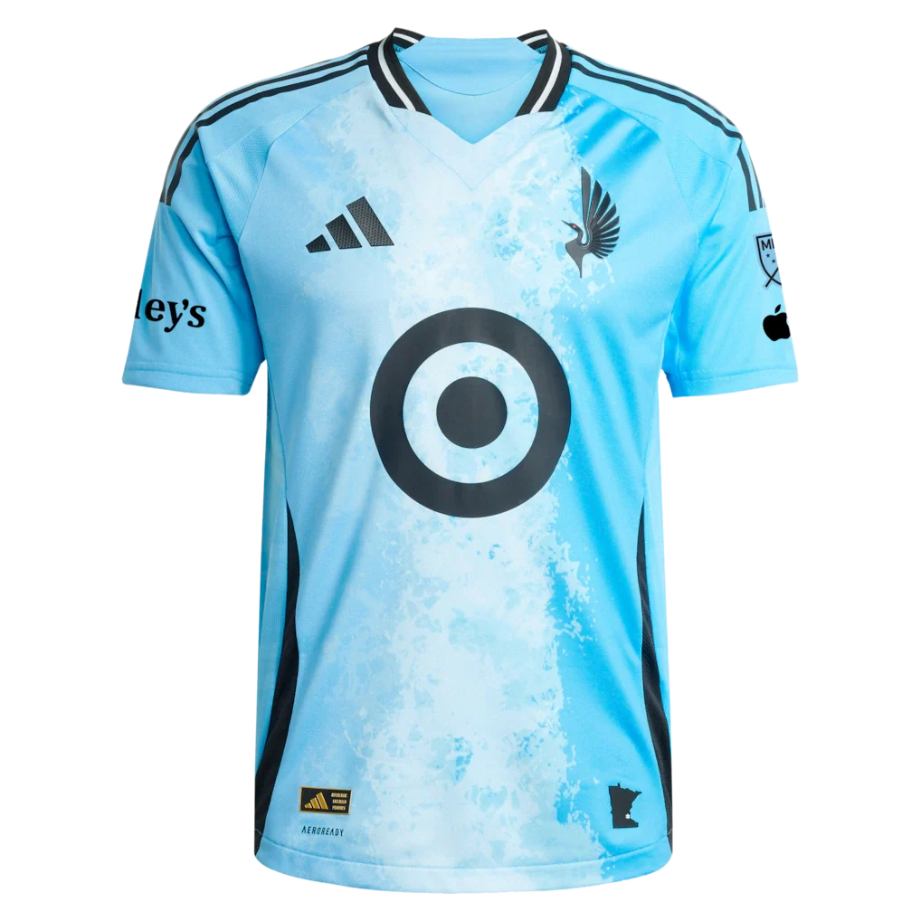 Anthony Markanich Minnesota United FC adidas 2025 CONVERGENCE On-Field Authentic Jersey – Blue
