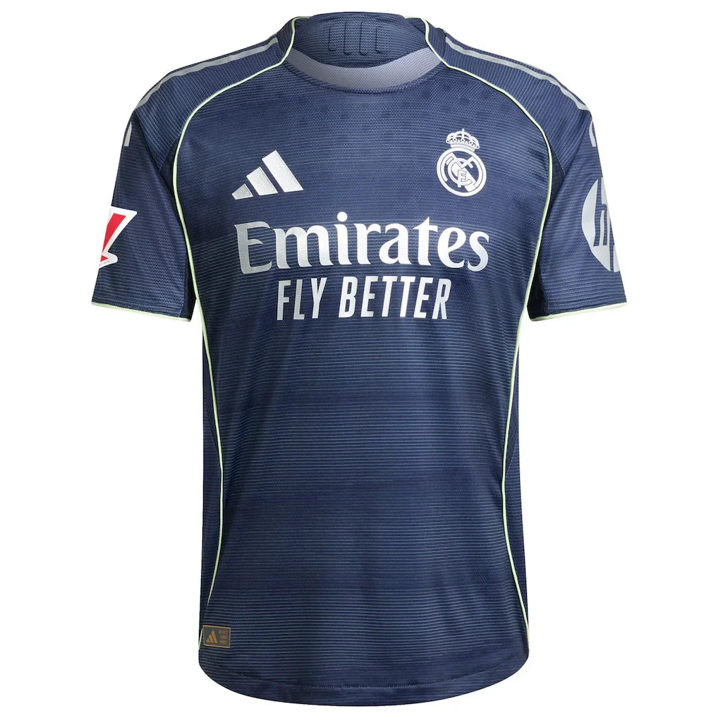 Jude Bellingham Real Madrid adidas 2025/26 Away Authentic Player Jersey - Blue