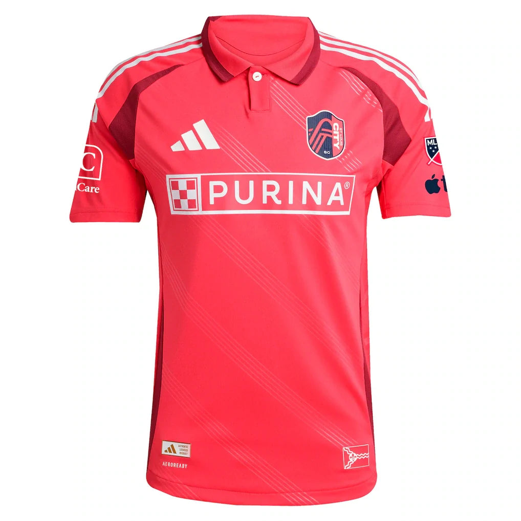 MyKhi Joyner St. Louis CITY SC adidas 2025 Forever CITY Red On-Field Authentic Jersey - Red