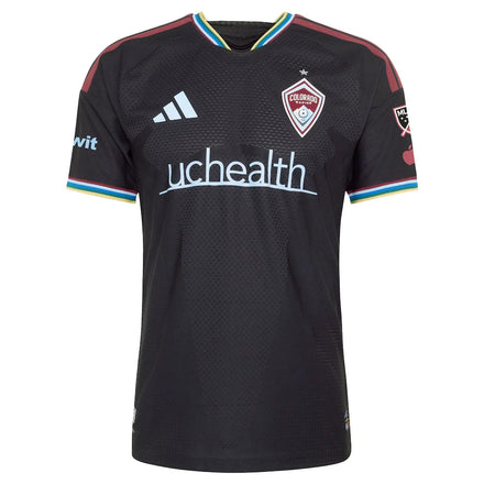 Darren Yapi Colorado Rapids adidas 2026 Colorful Colorado On-Field Authentic Patch Jersey - Black