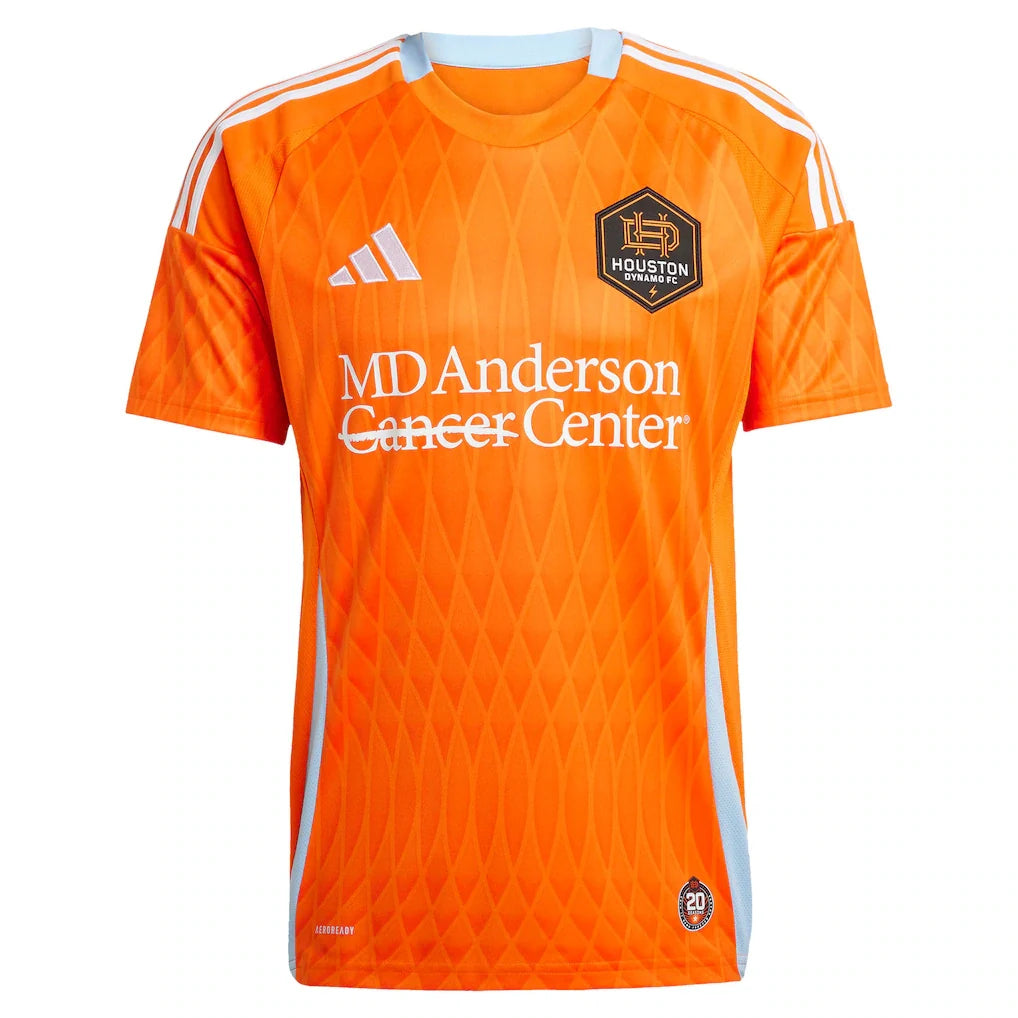 Amine Bassi Houston Dynamo FC adidas 2025 Season 20 Replica Player Jersey - Orange