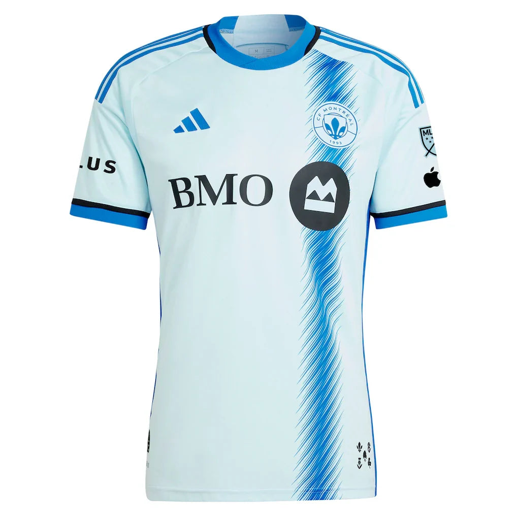 Prince Owusu CF Montreal adidas 2024 Montréal Original Authentic Player Jersey - Light Blue
