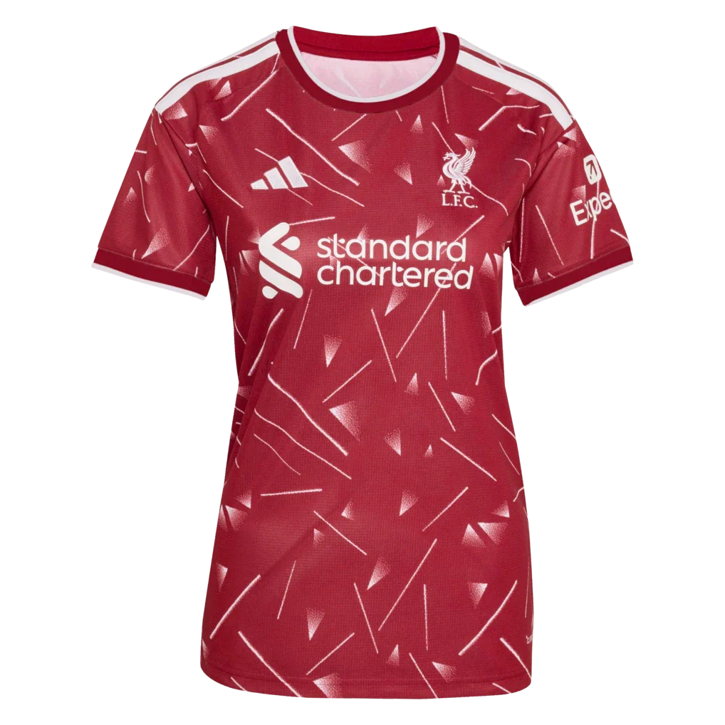Virgil van Dijk Liverpool adidas Women's 2026/27 Home Replica Jersey - Red