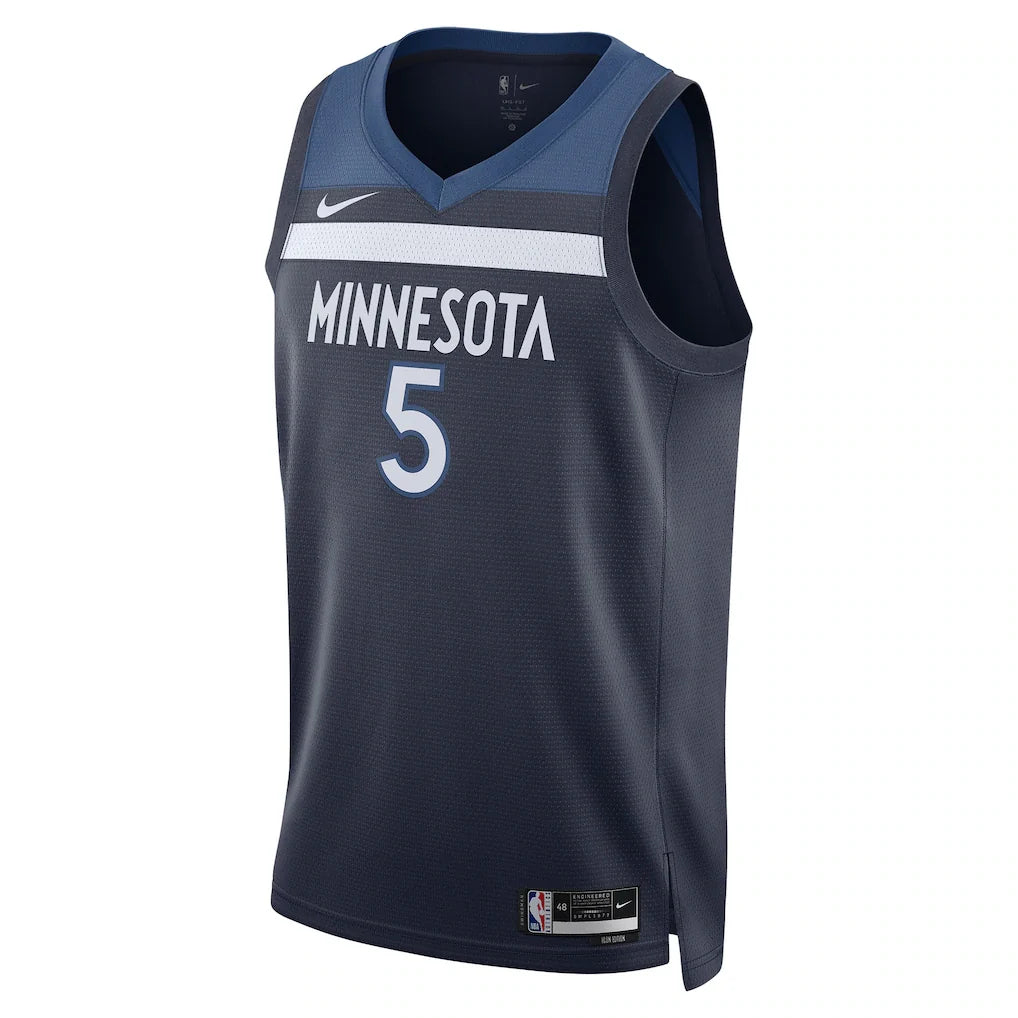 Anthony Edwards Minnesota Timberwolves Nike Unisex Swingman Jersey - Icon Edition - Navy