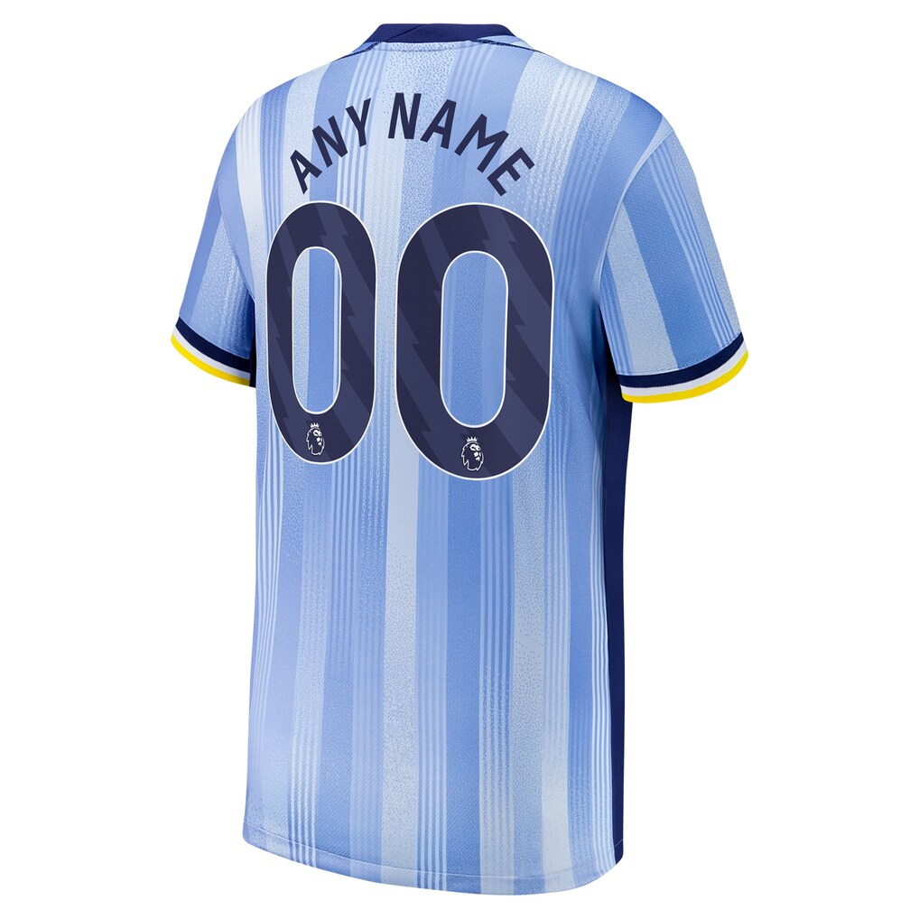 Tottenham Hotspur Nike Youth 2024/25 Away Replica Custom Jersey - Blue