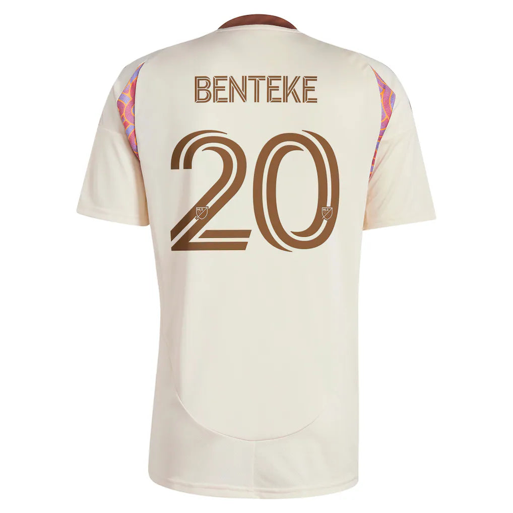 Christian Benteke D.C. United adidas 2025 The Soul Kit Replica Player Jersey - Natural