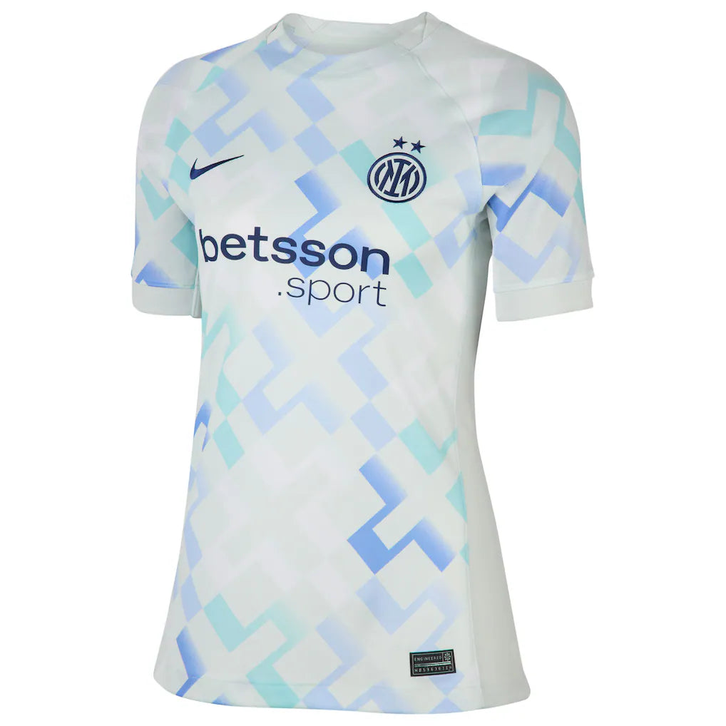 Inter Milan Nike Women's 2025/26 Away Replica Jersey - Aqua
