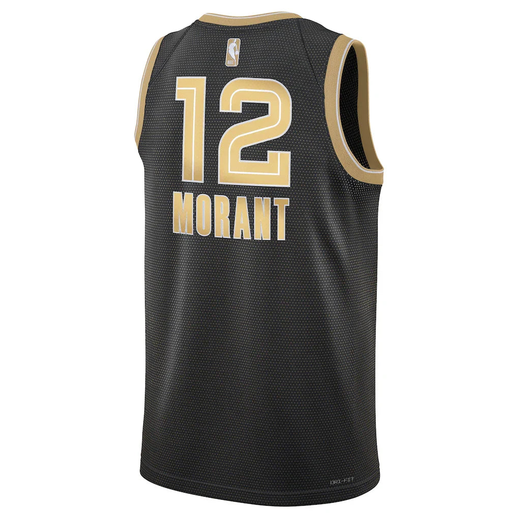 Ja Morant Memphis Grizzlies Nike Unisex  Select Series Swingman Jersey – Black