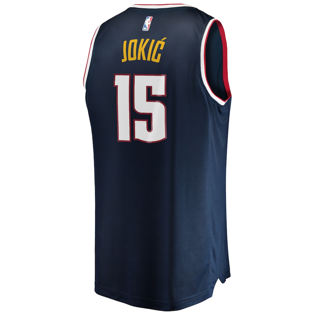 Nikola Jokic Denver Nuggets Fanatics Fast Break Player Jersey - Icon Edition - Navy