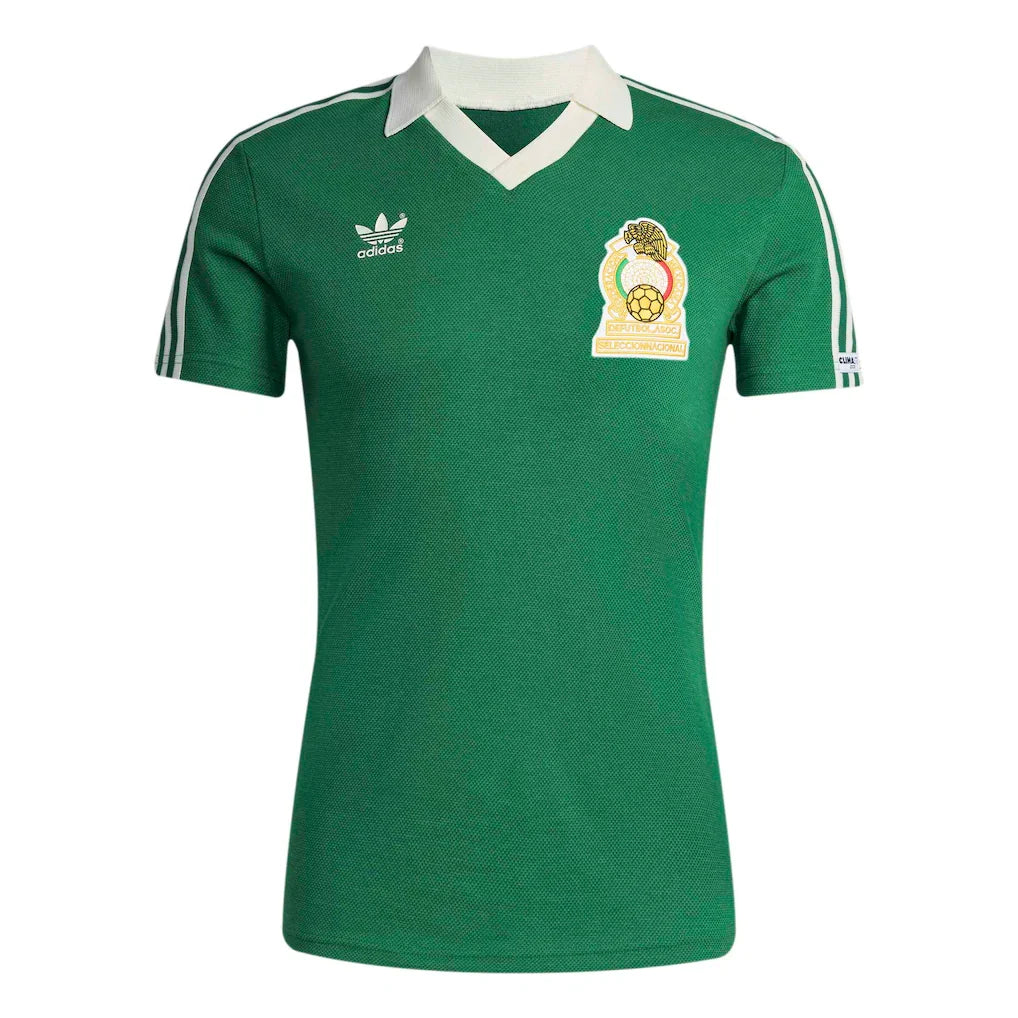 Mexico National Team adidas 1986 Bringback Home Jersey - Green