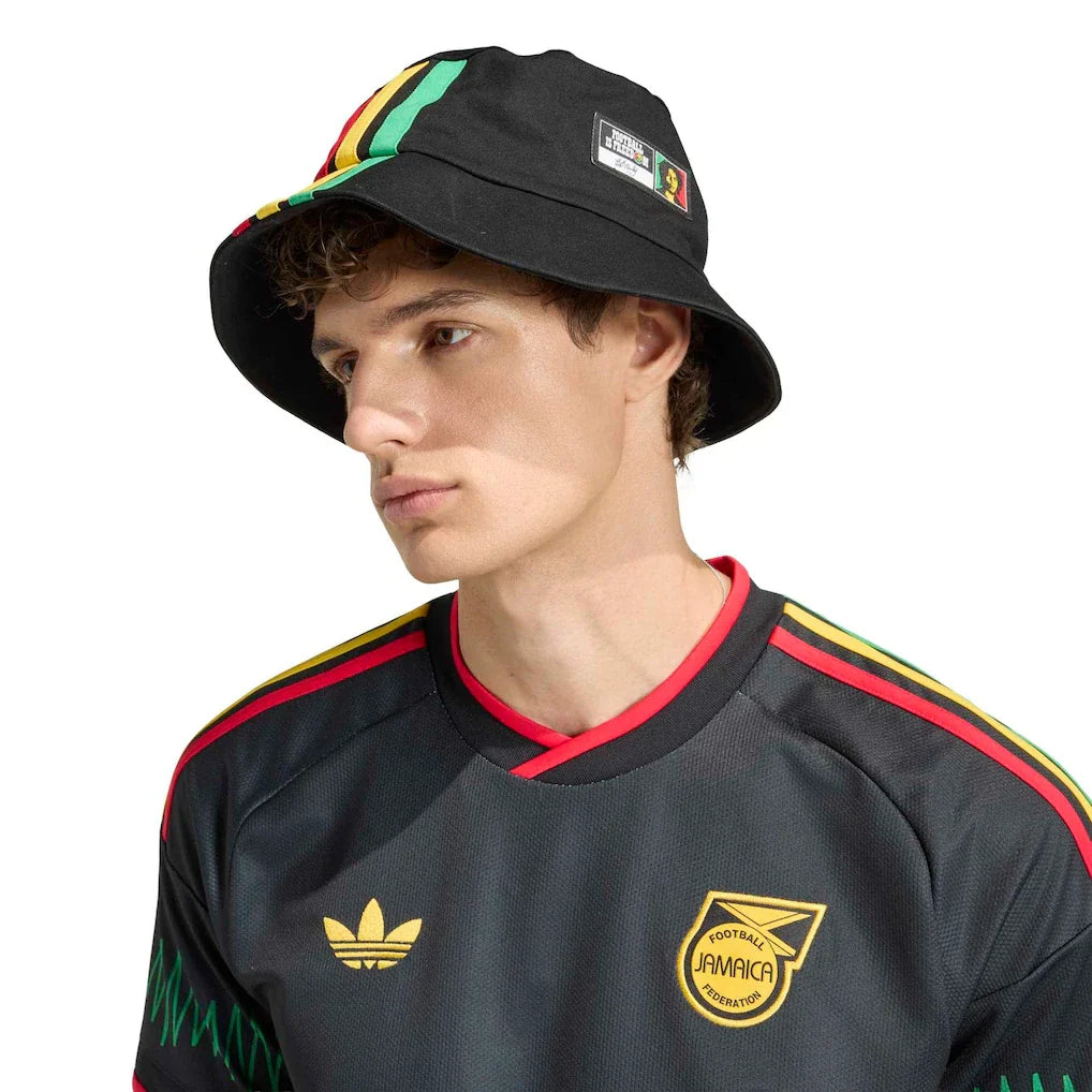 Jamaica National Team adidas 2026 Away Replica Jersey - Black
