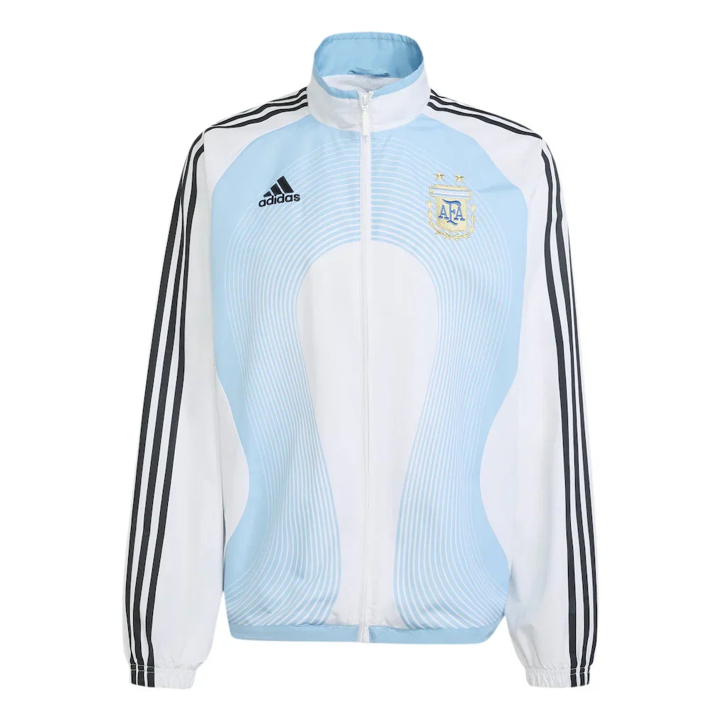 Argentina National Team adidas 2006 Bringback Full-Zip Track Top - White