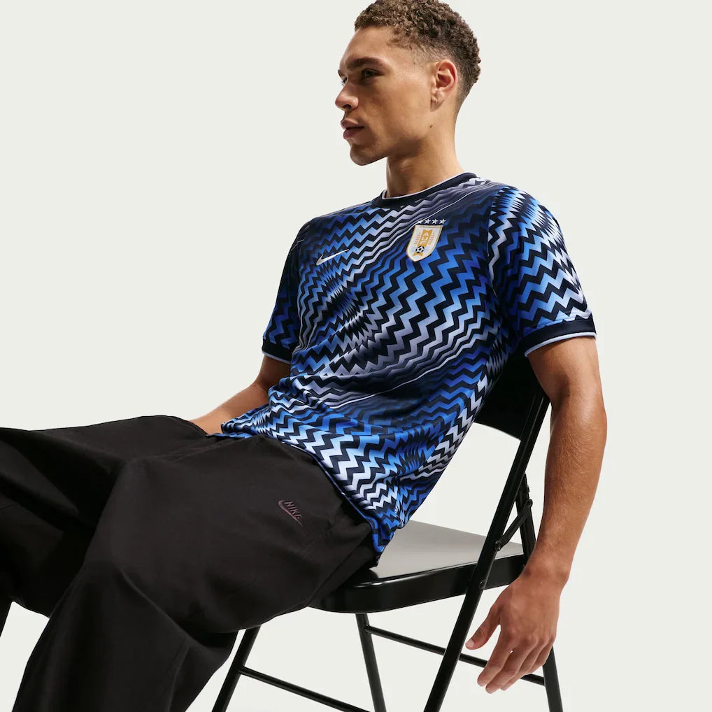 Uruguay National Team Nike 2026 Academy Pro Pre-Match Top - Blue