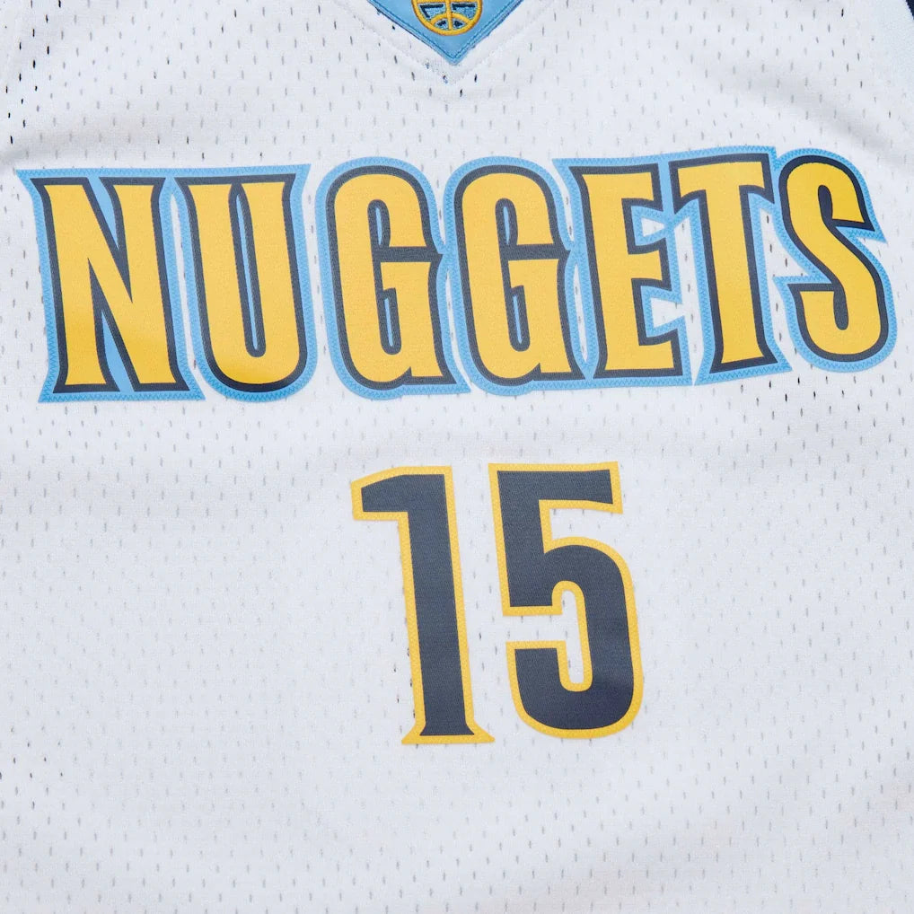 Nikola Jokic Denver Nuggets Mitchell & Ness 2016/17 Throwback Swingman Jersey - White