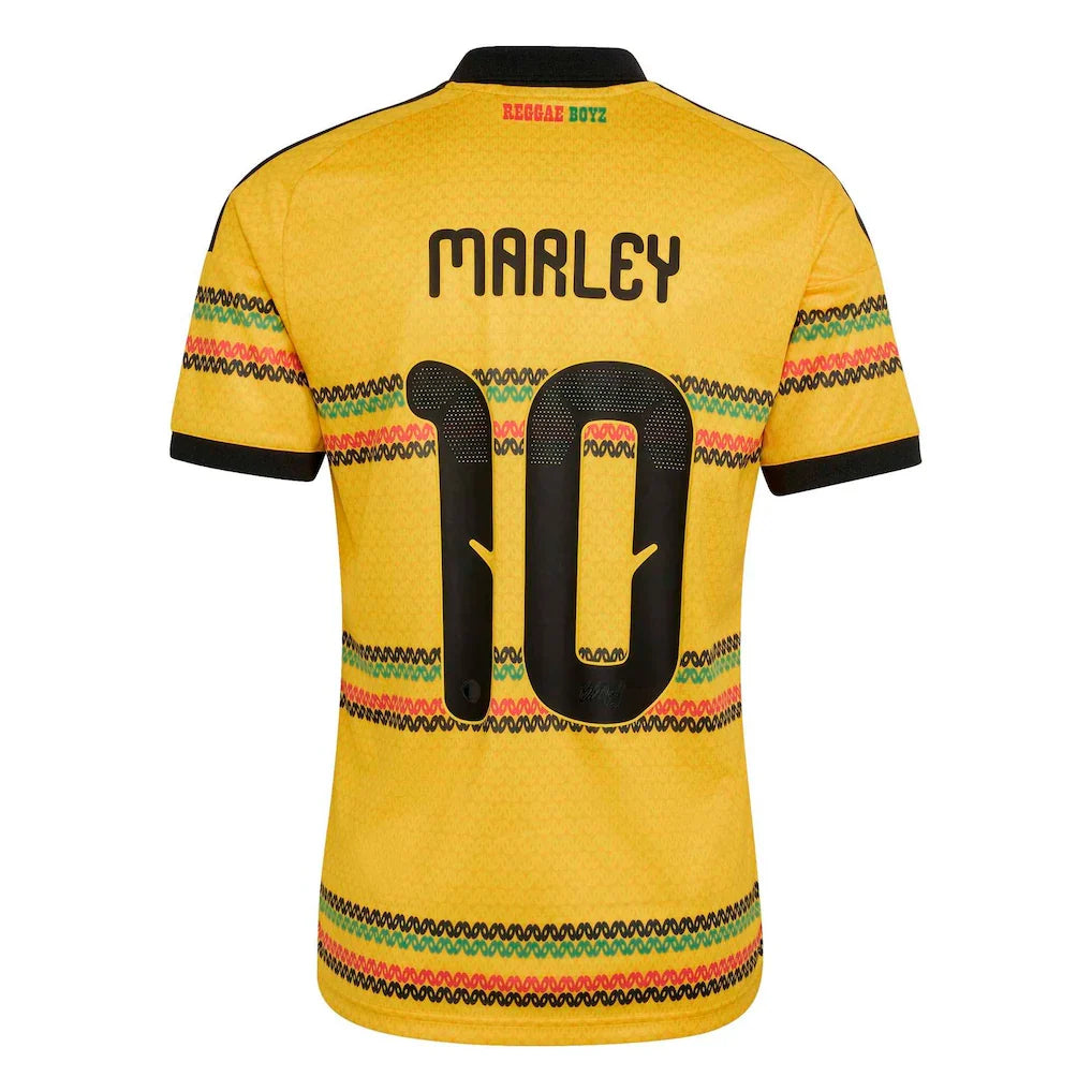 Bob Marley Jamaica National Team adidas 2026 Home Replica Jersey - Yellow