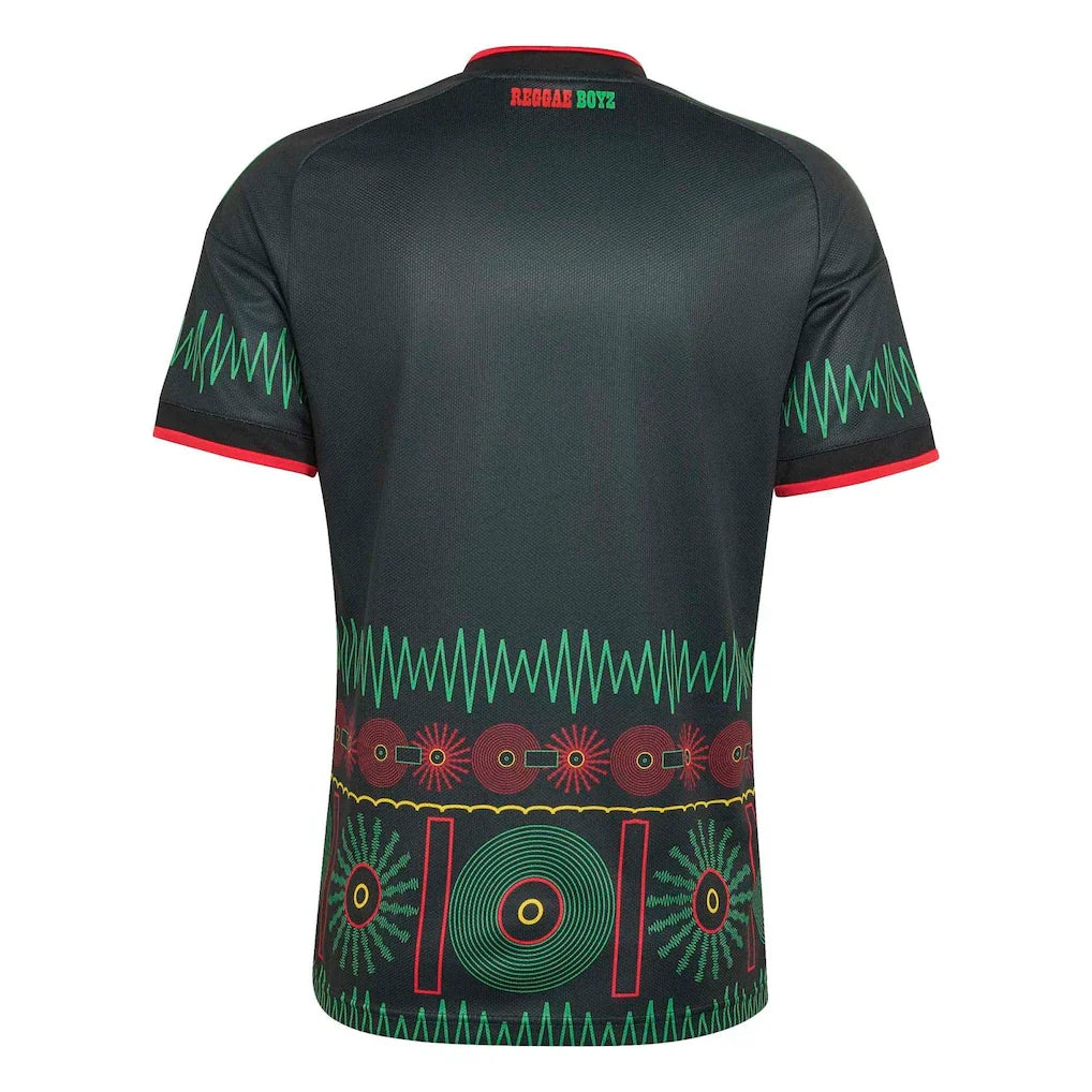 Jamaica National Team adidas 2026 Away Replica Jersey - Black