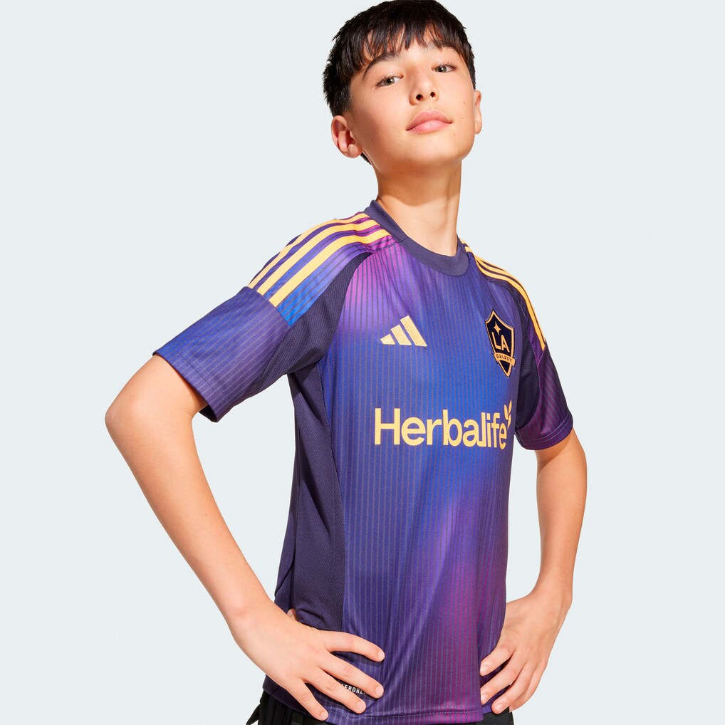 LA Galaxy adidas Youth 2025 RIZON Replica Jersey - Navy