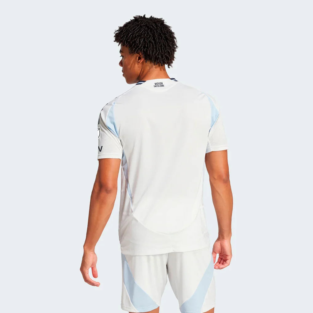 San Diego FC adidas 2025 Woven Into One Authentic Jersey - White